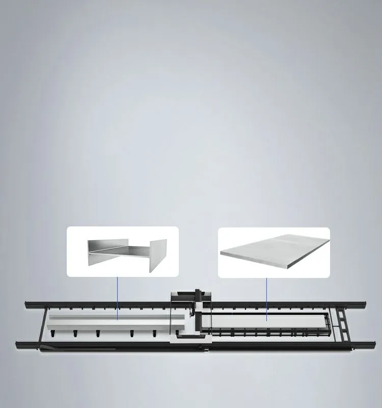 Plate & section steel dual-use